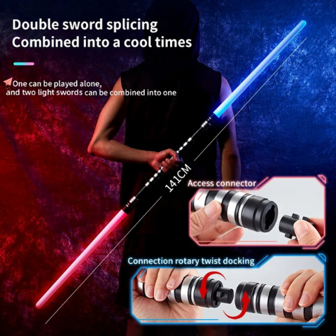 Double sabre laser