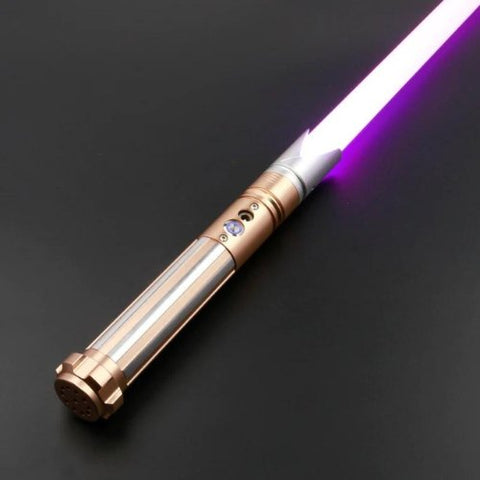 Sabre laser neopixel-Sabre laser lumineux-Sabre laser-Or Platine-Sabre-Laser-France