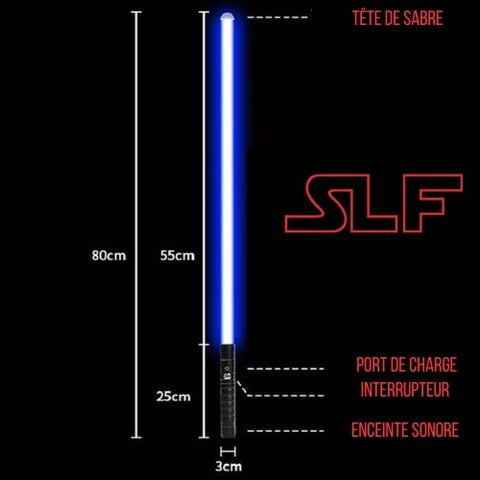 Sabre Pada-one-1-Sabre laser-Argent obscur-Sabre-Laser-France
